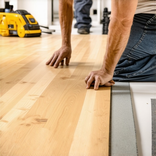 How to install luxury vinyl over a concrete slab with high moisture