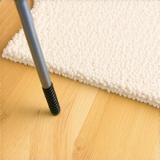 Installing Breakaway Screws Through Carpet A specialized tool for fixing squeaky floors through carpet by snapping off screw heads below the surface.