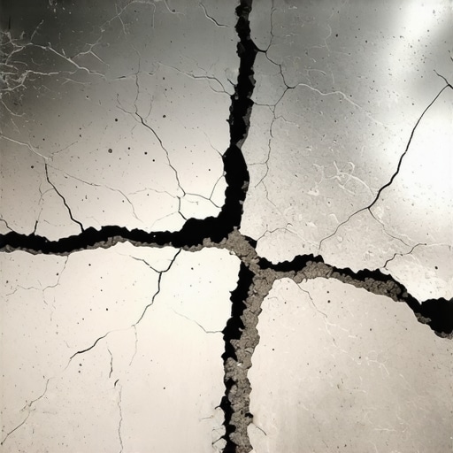 Self-Leveling Compound Cracking Failure Example of self-leveling compound cracking and peeling due to lack of subfloor primer.