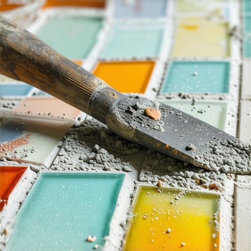 The Best Trowel Notch Size for Glass Mosaic Tiles