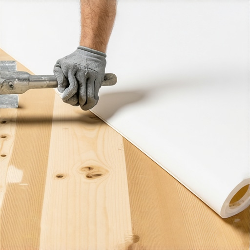The Best Way to Hide Plywood Seams Under Thin Vinyl