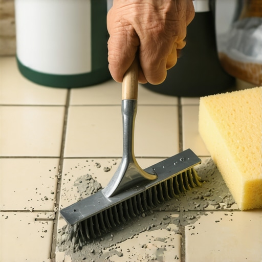 The Best Way to Remove Dried Thinset from Tile Surfaces