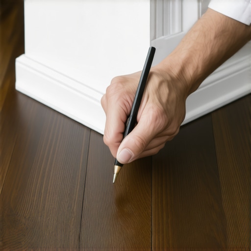 The Best Way to Scribe Baseboards to an Uneven Floor