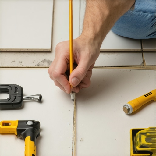 The Pencil and String Method for Laying Out Curved Tile Borders