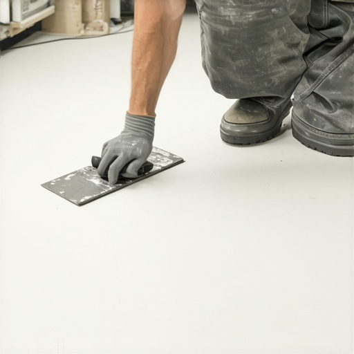 The Perimeter Glue Method for Large Vinyl Sheets