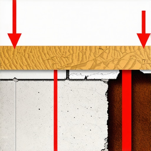 The Physics of Subfloor Deflection and Floor Leveling Detailed diagram showing how subfloor flex causes tile grout to crack despite leveling