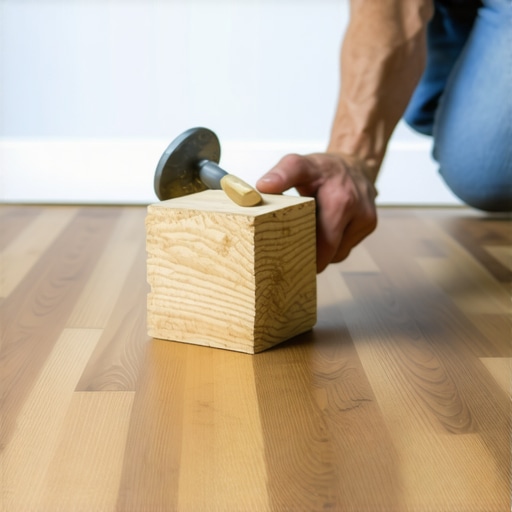 The Scrap Wood Move for Snapping Last Row Planks