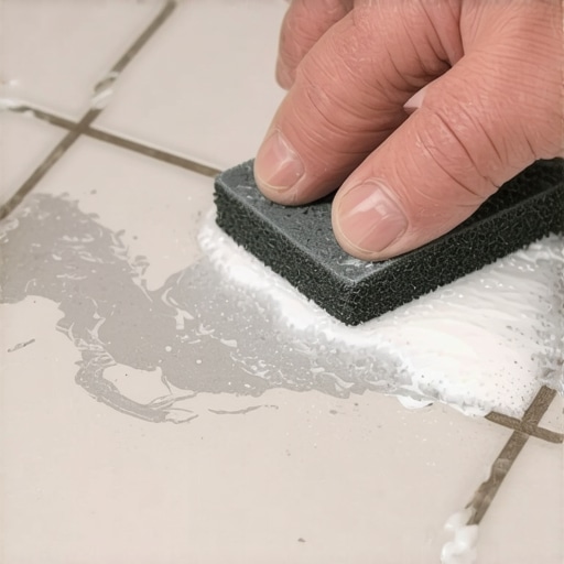 The Secret to Getting Dried Thinset Off Your New Tiles