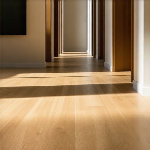 The best direction to run flooring in a house with no square walls