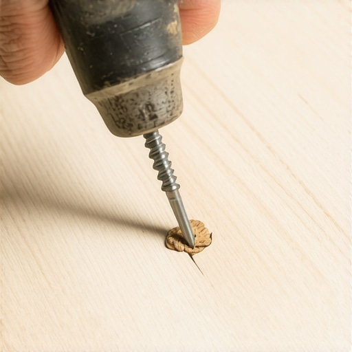 The best way to fix a squeaky floor under existing carpet
