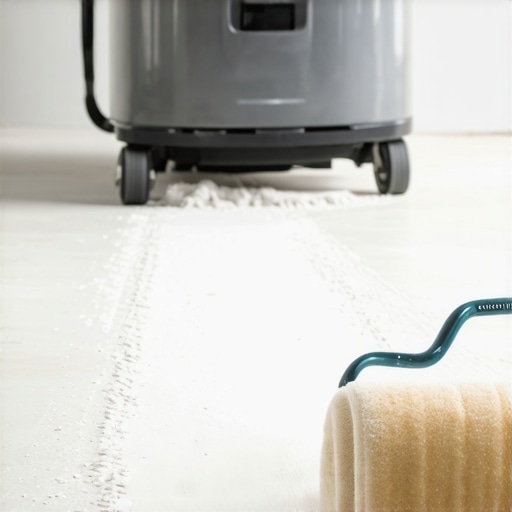 The best way to prep a dusty concrete floor for adhesive