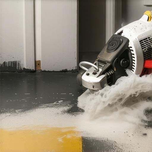 The best way to prep a painted floor for new tile