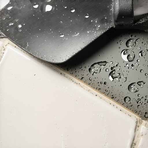 The secret to getting thinset off tiles after it dries