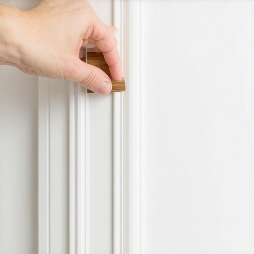 The simple shim trick for wobbly baseboards