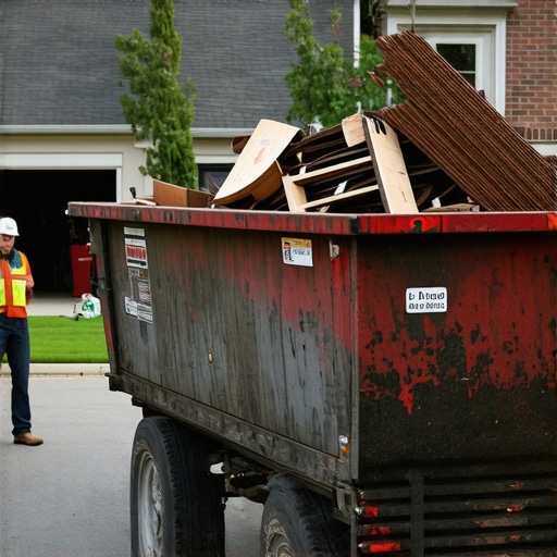 Why a 20 yard dumpster rental saves your back during whole-house floor tear-outs in Branson West