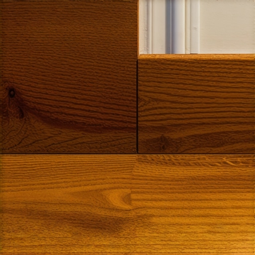 Why your hardwood stain looks darker in the corners